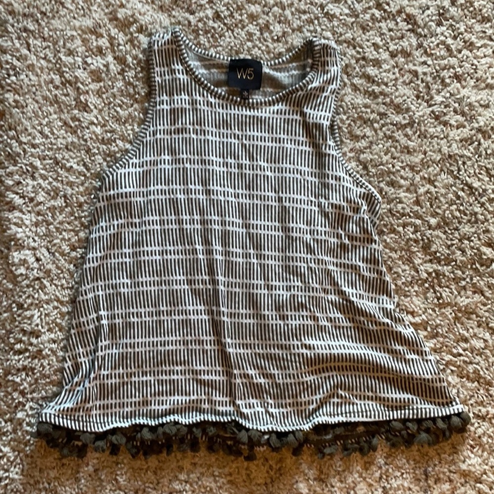 Stripped tank top